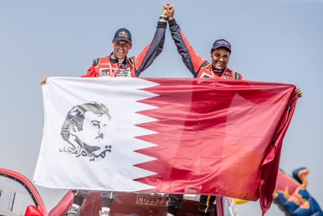 Nasser Al Attiyah is the World Champion in Desert Rally