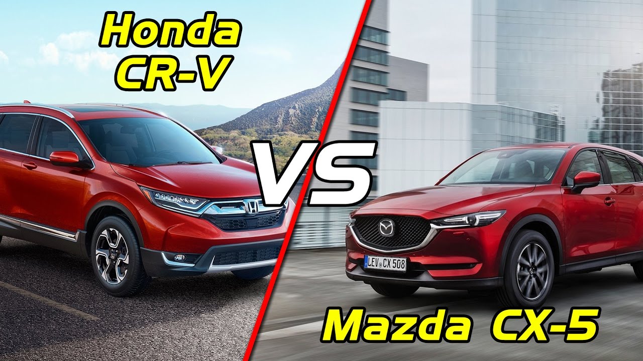 Honda CR-V vs. Mazda CX-5, which to choose?