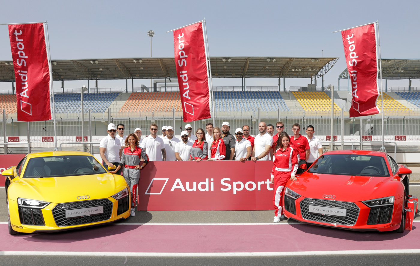 Spectacular event by Audi Qatar to instill pride to the brand