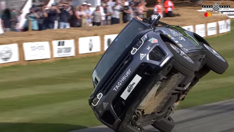 Watch: two-wheel drive for Range Rover Sport SVR