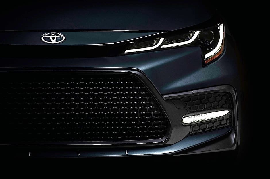 Toyota Launches 2020 Toyota Corolla Sedan teaser