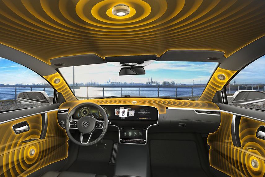 Acts like a violin: Continental presents innovative car audio technology
