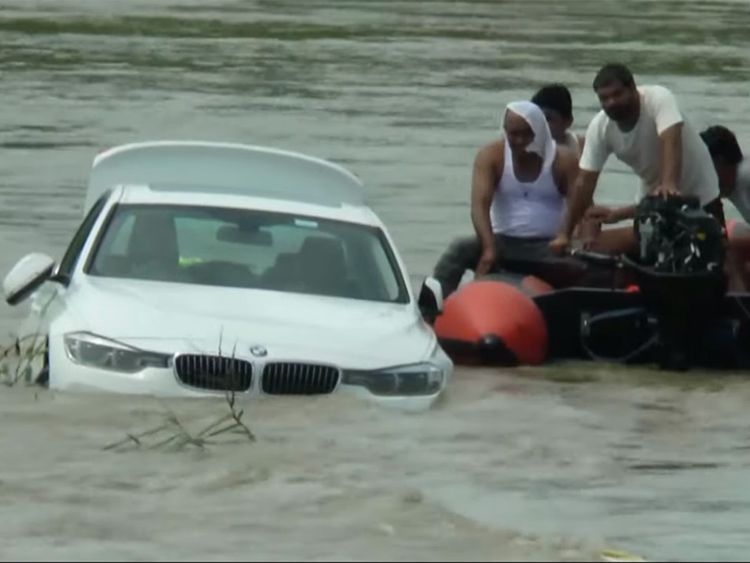 BMW drowning